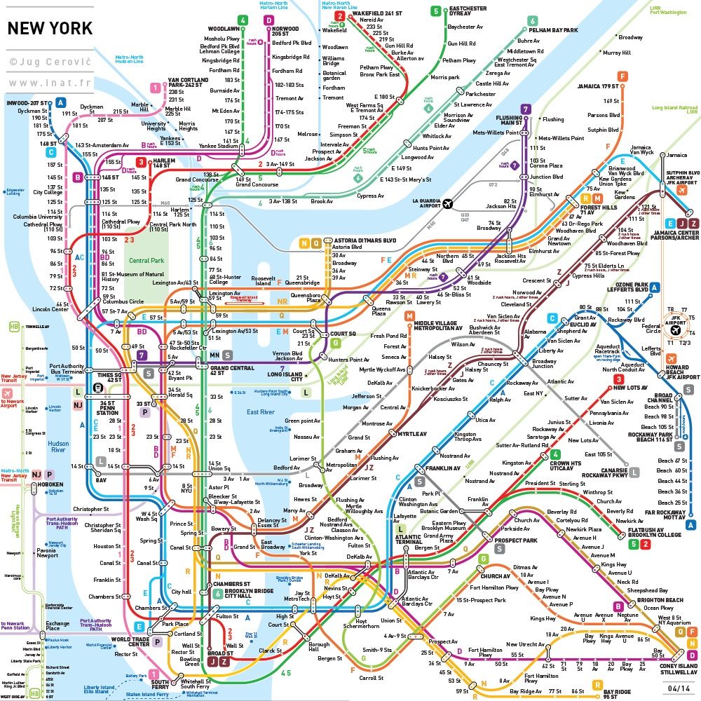 This Architect Spends His Free Time Reinventing the World’s Subway Maps ...