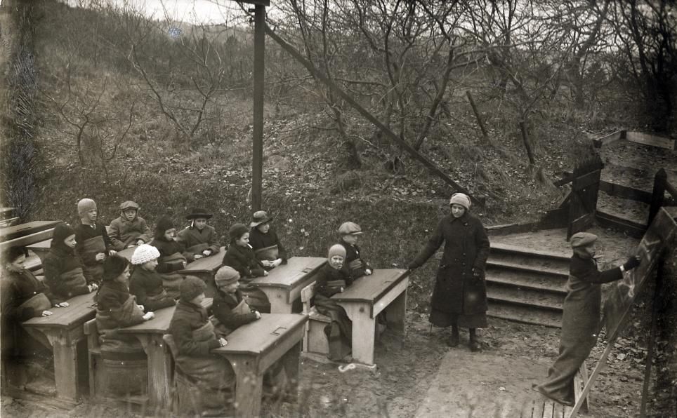 Open-air school in the Netherlands