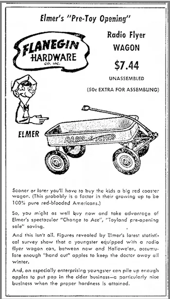 Radio Flyer ad 1953