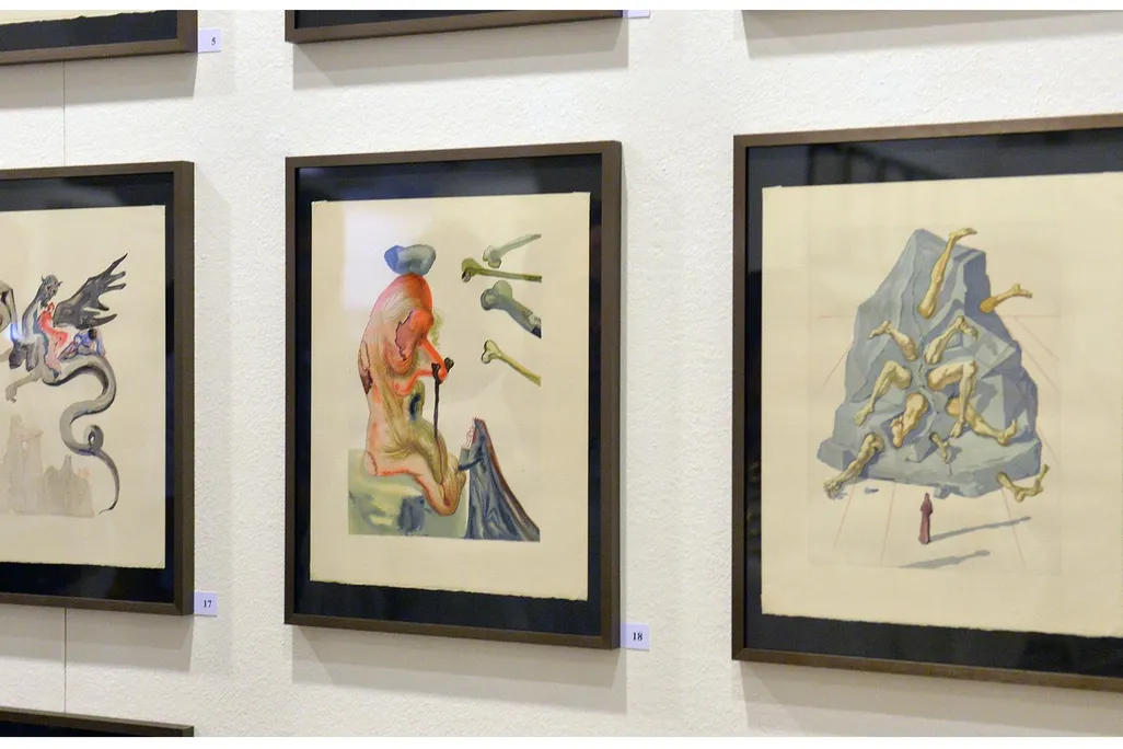 Dali's Divine Comedy series