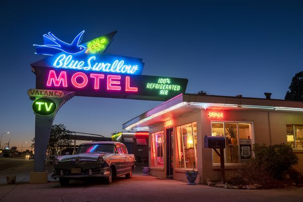 Route 66, Blue Swallow Motel thumbnail