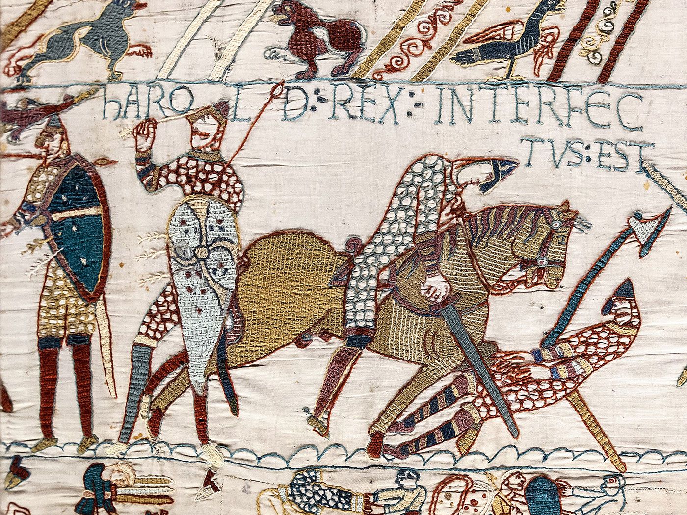 Newly Rediscovered, a Missing Fragment of the Bayeux Tapestry Is ...