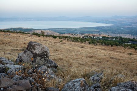 Overlooking the Sea of Galilee, Bethsaida was a day’s walk from Nazareth. When Jesus returned to his boyhood hometown to preach, the Gospels say he was rejected by a mob.