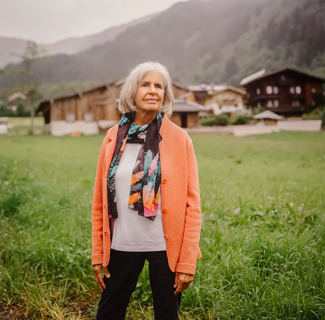 Hiker Aster Karbaum, a former bookseller from Hamburg.