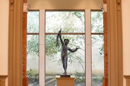 Alfred Lep&egrave;re&rsquo;s Faune Chasseur&nbsp;is back on display at the Mus&eacute;e de Picardie, in Amiens, France.