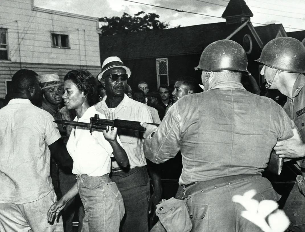 Civil rights leader Gloria Richardson in Cambridge, Maryland, 1963