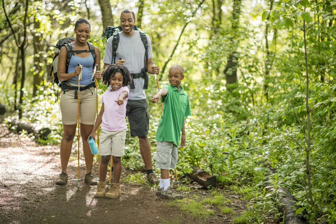Family hike