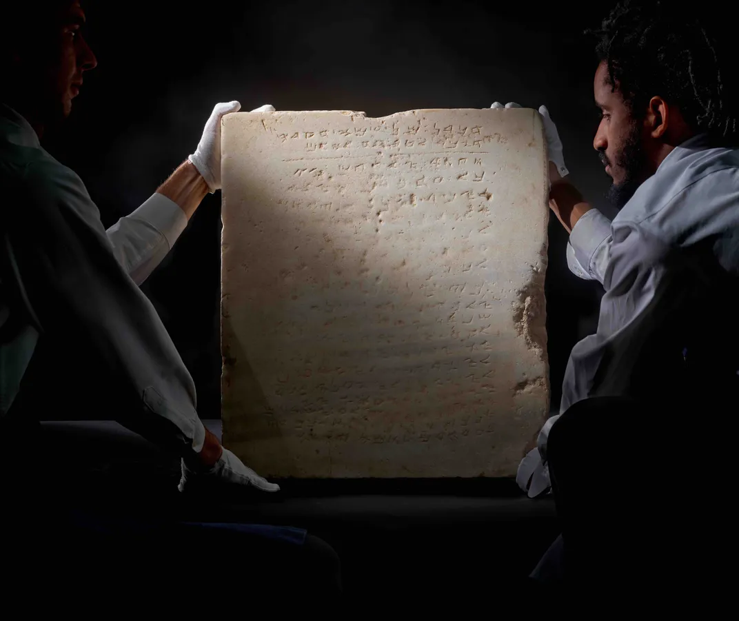 Tablet being held