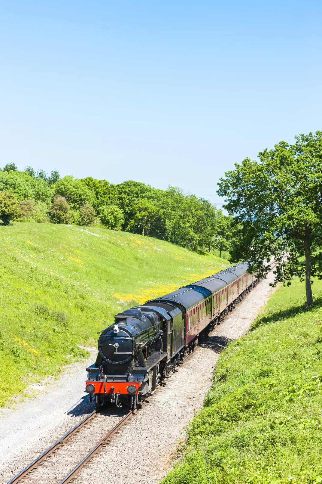 Warwickshire steam train