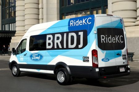 Vans like this could help fill one of the big gaps in public transportation.  