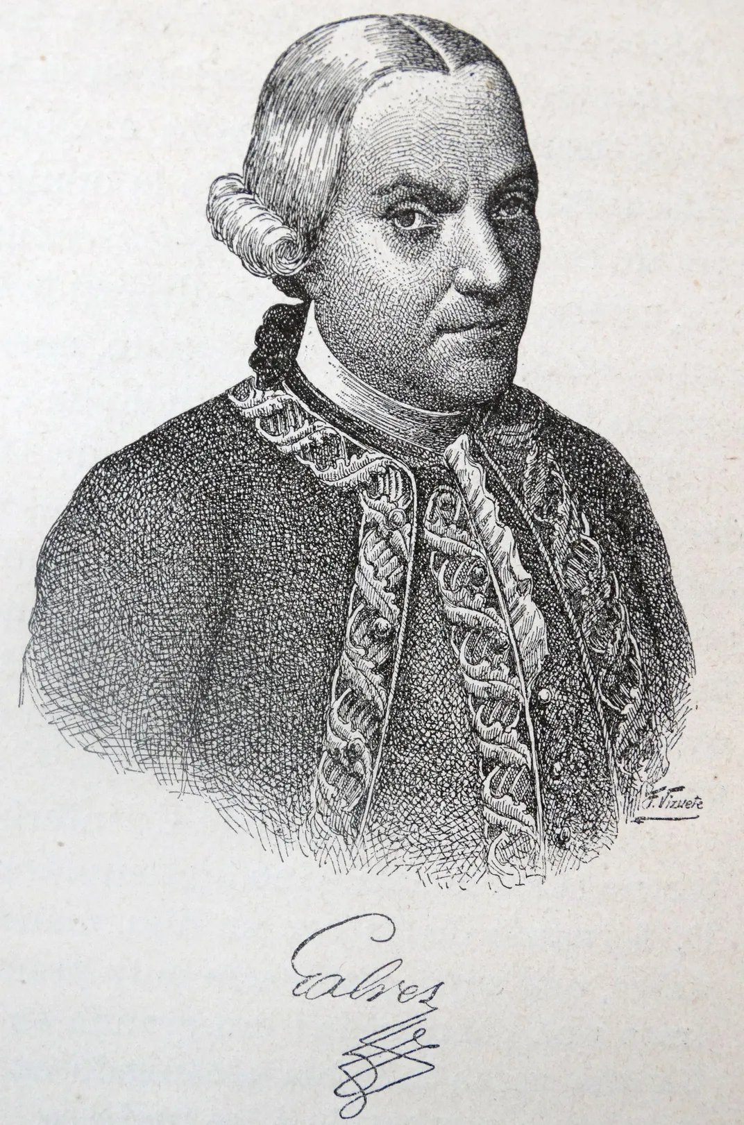 An 18th-century portrait of Matías de Gálvez