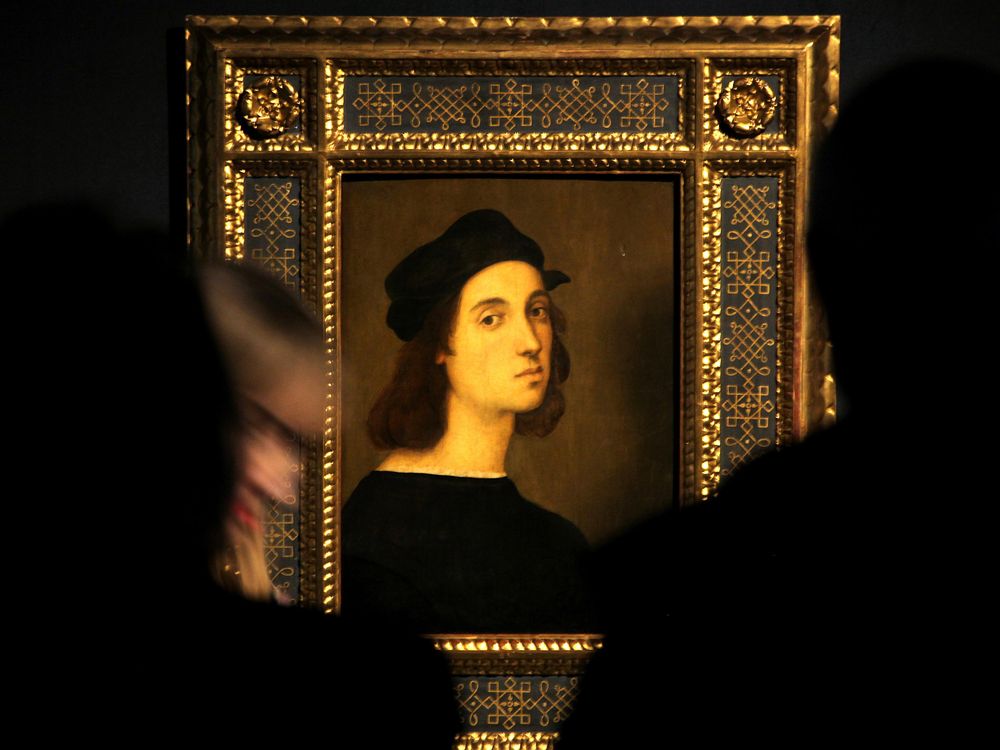 Raphael self-portrait