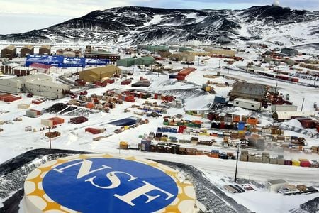 McMurdo Station in Antarctica