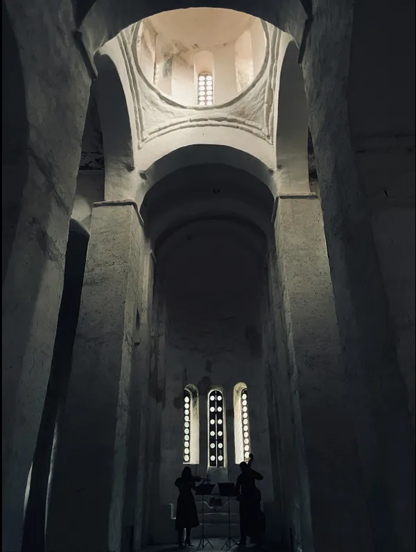 Sounds of music in a 10th century temple in the mountains thumbnail