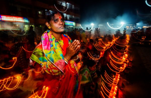 Celebrating Traditional Rakher upobas festival in Bangladesh. thumbnail