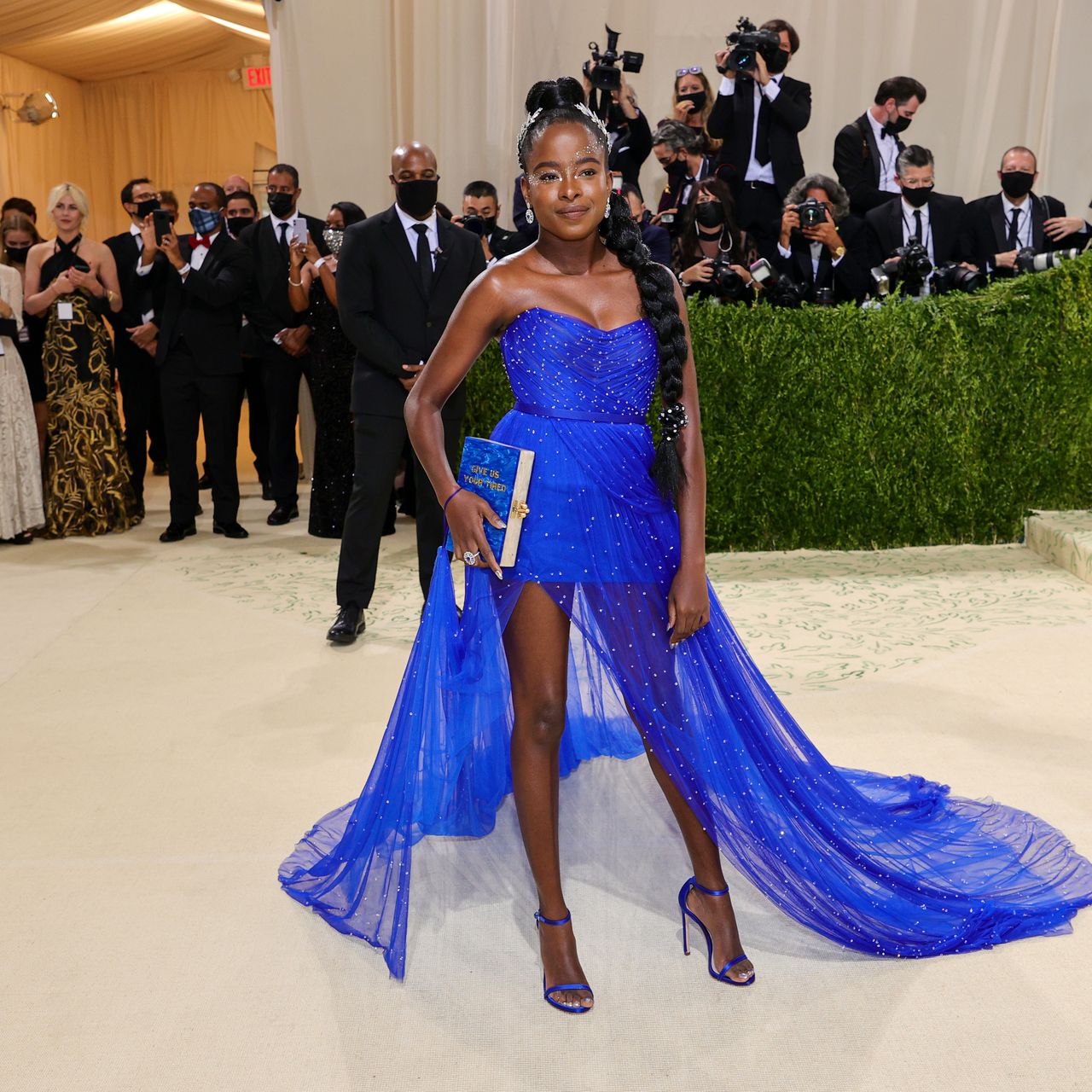 blue met gala dress Met Gala Asks What Is American Fashion—and Who Gets to Define It?