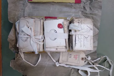 The letters remained unopened in storage for more than two centuries before Renaud Morieux read them.
