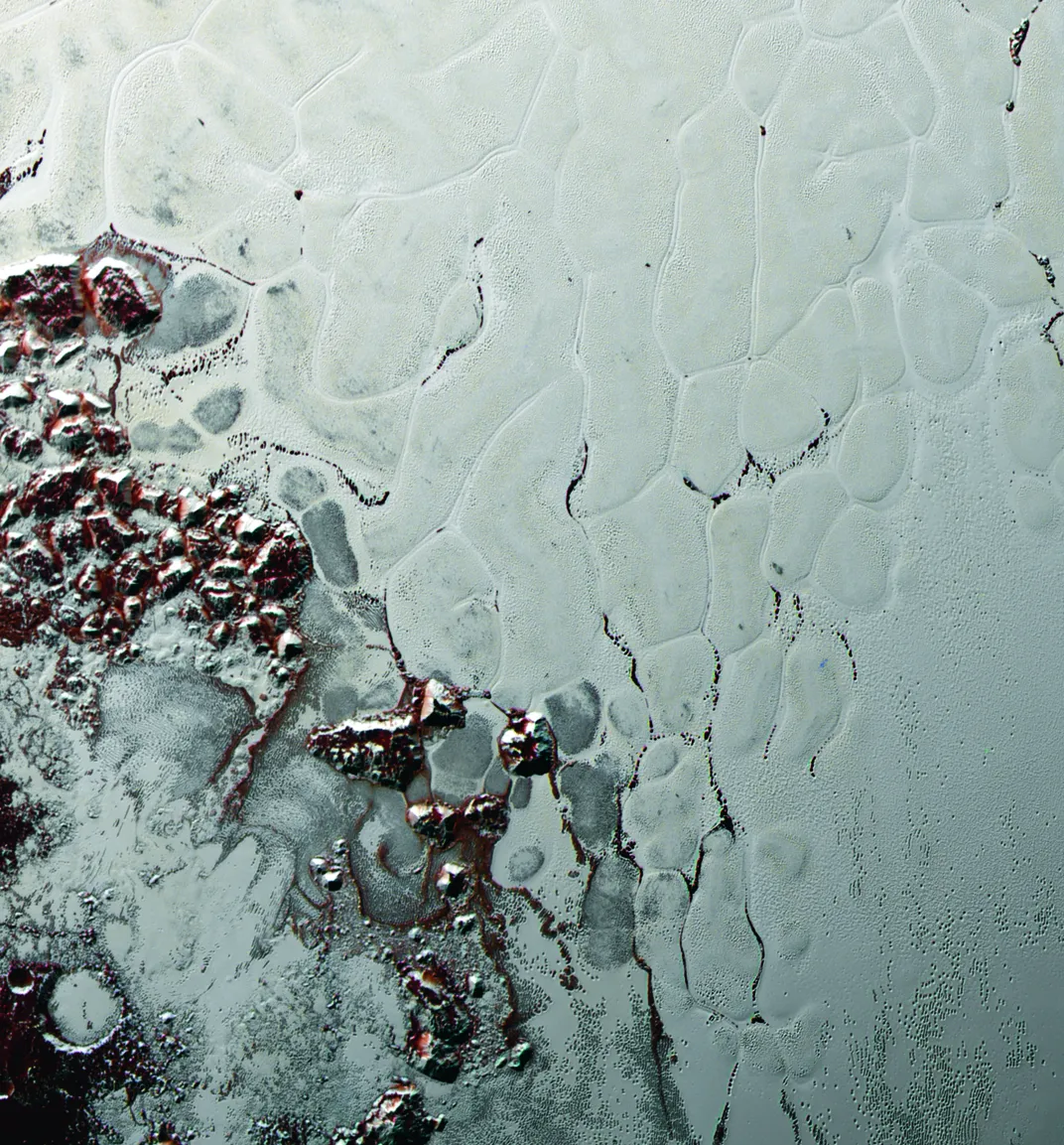 Convection Cells on Pluto