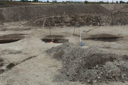 The alignment of the pits discovered suggests a ritual purpose.
