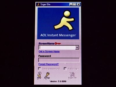 AIM users could log on and instantly ping messages back and forth, remotely chatting with friends, colleagues and loved ones.
