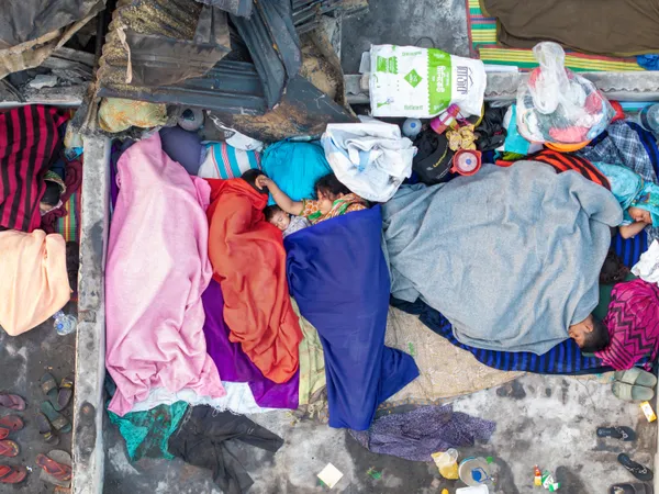 Under the Open Sky, after  fire thumbnail