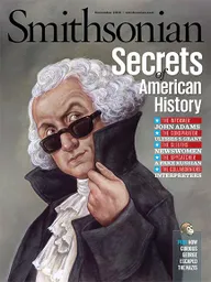 Cover of Smithsonian magazine issue from November 2016