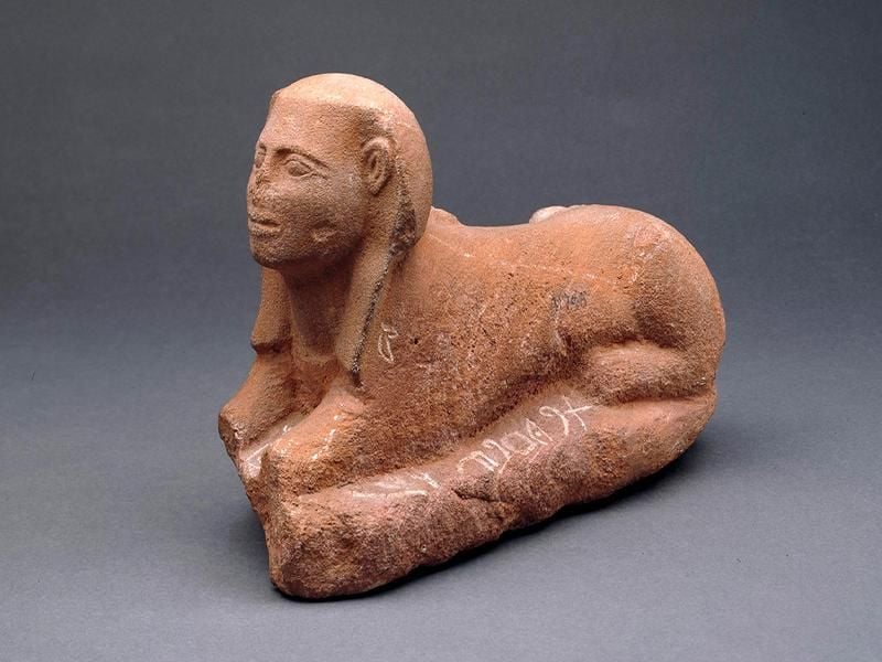 Sphinx discovered at Serabit