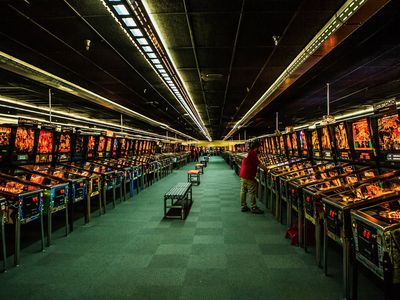 The Museum of Pinball in Banning, California, boasts a treasure trove of vintage and modern pinball machines and arcade games.