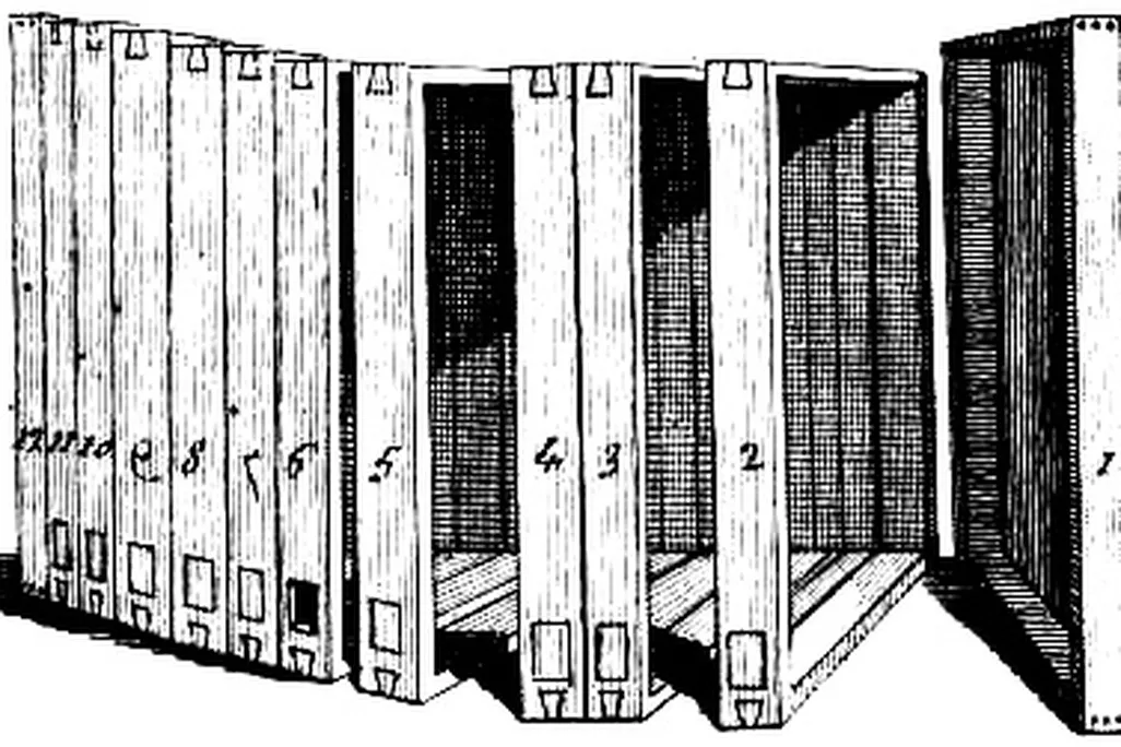  Francois Huber’s movable frame hive