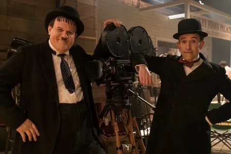 John C. Reilly stars as Oliver Hardy, and Steve Coogan stars as Stan Laurel in the new release.