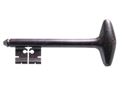 The key to the Bastille, as held in Mount Vernon's collections.