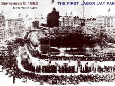 The first Labor Day was hardly a national holiday. Workers had to strike to celebrate it.