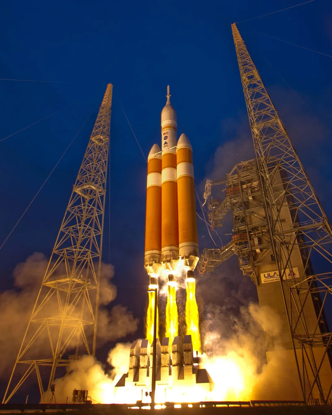 In 2014, a Delta IV Heavy launched NASA’s first Orion spacecraft.