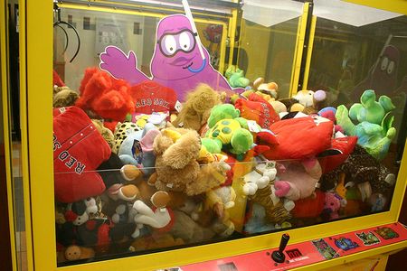 Fear the claw. More often than no, claw machines are likely rigged for you to lose. 