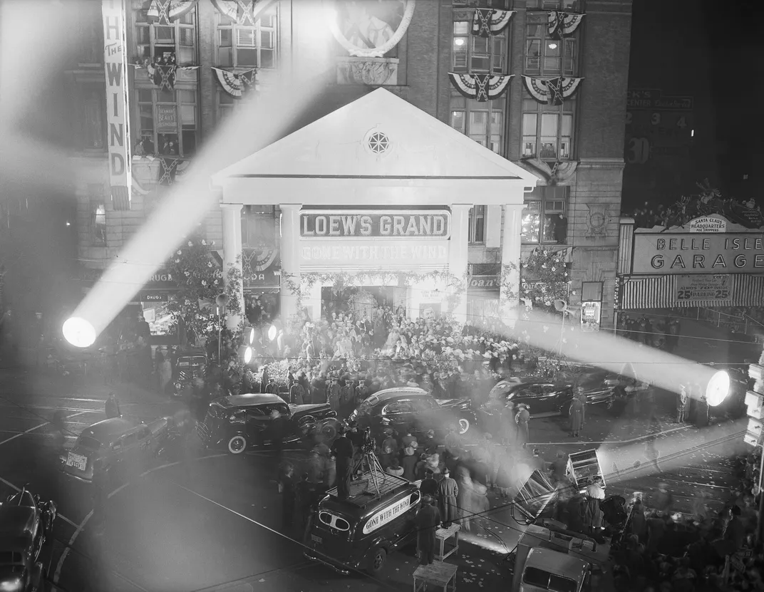 Gone With the Wind premiere at Loew's Grand Theater
