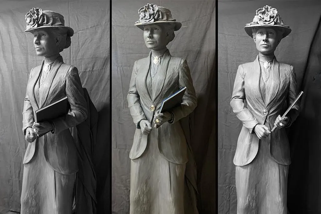 Statue of Nettie Depp