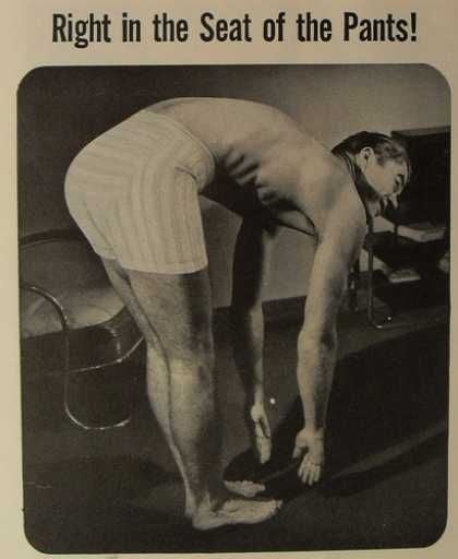 Munsingwear Midway Briefs, boxer briefs, 1940s