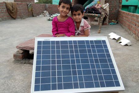 Customers usually opt for a pay-as-you-go contract that allows them to purchase the Simpa Networks solar system in monthly payments over two to three years.