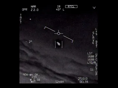 Still unidentified: Navy pilots tracked and photographed what appeared to them to be a fast-moving object off the Florida coast in 2015.