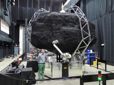 Designing a grapple system for asteroids at NASA’s Goddard Space Flight Center.