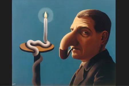 La Lampe philosophique (The Philosopher&rsquo;s Lamp), Ren&eacute; Magritte, 1936