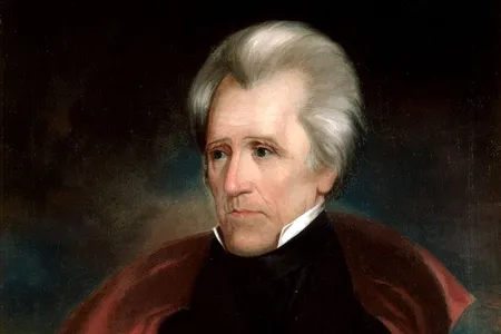 Andrew Jackson's official White House portrait by Ralph E.W. Earl.