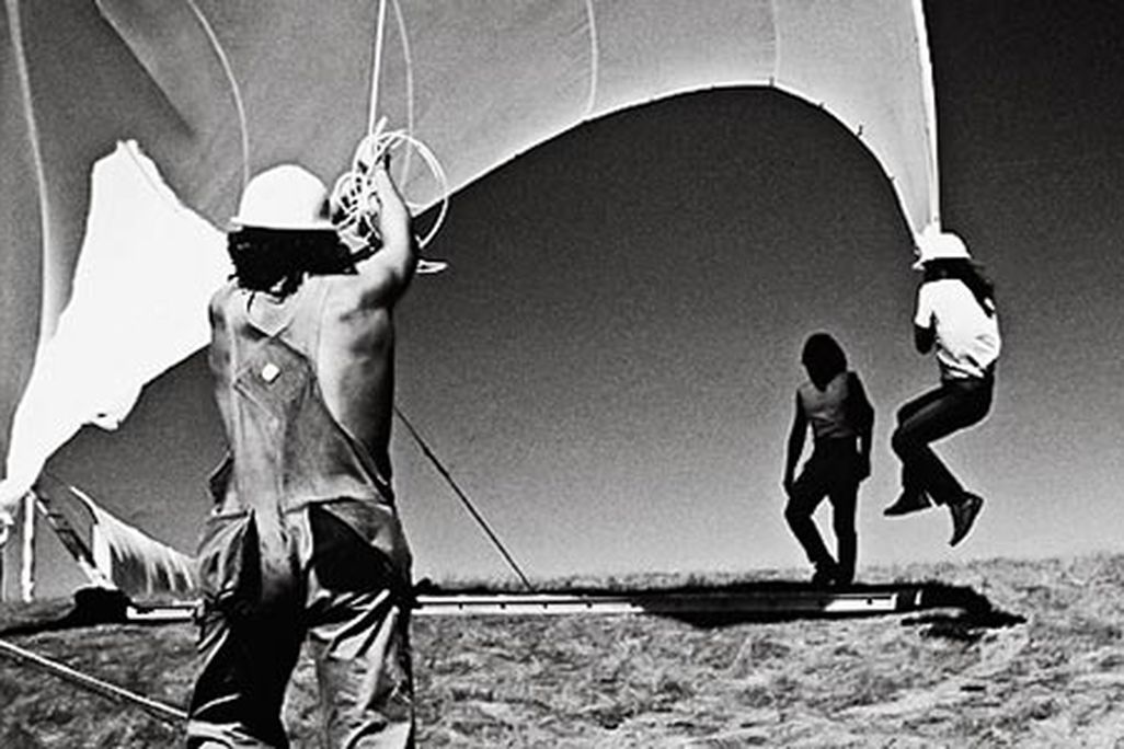 Christo and Jeanne Claude Running Fence