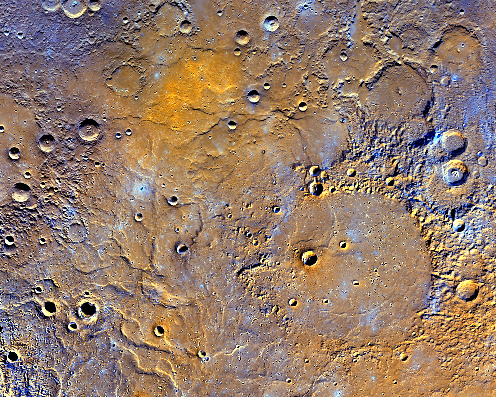 Mercury Surface Map