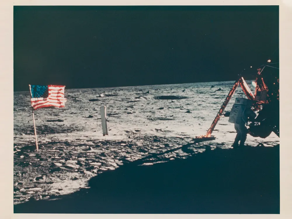 Armstrong on Moon 