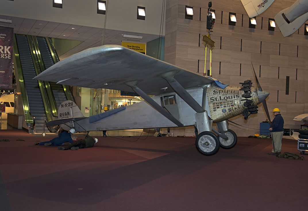 Wheels Down Charles Lindberghs Spirit Of St Louis Has Landed At