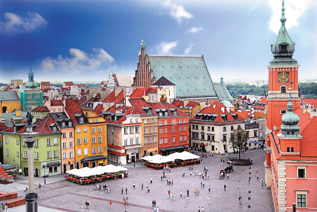 Old Town Warsaw, a World Heritage Site