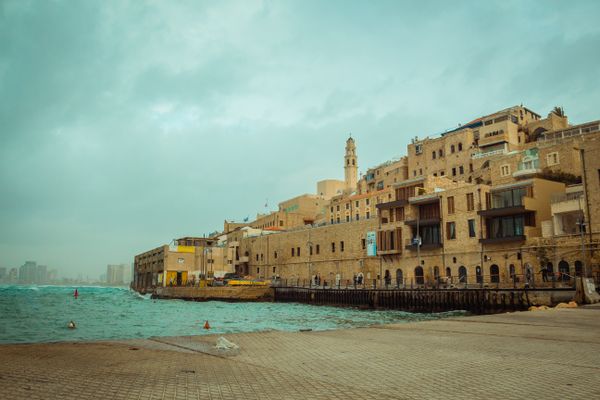 Old Jaffa on a cloudy day thumbnail