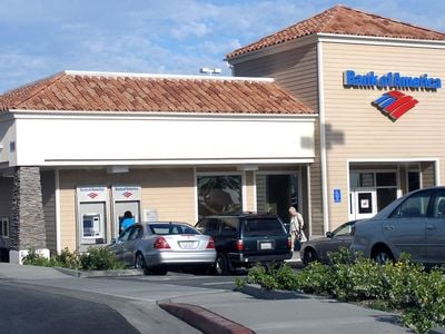 Typical Bank of America local office in Los Angeles