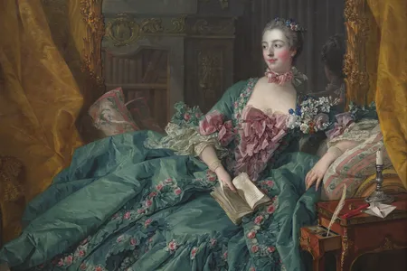 Madame Pompadour, by Francois Boucher